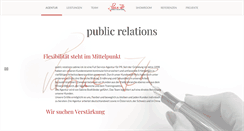 Desktop Screenshot of pr-ick.de